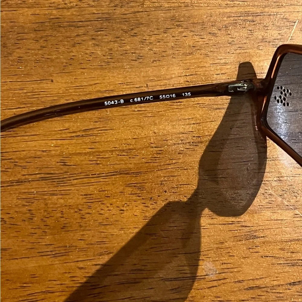 Chanel Interlocking CC Logo Narrow Sunglasses - Picture 10 of 12